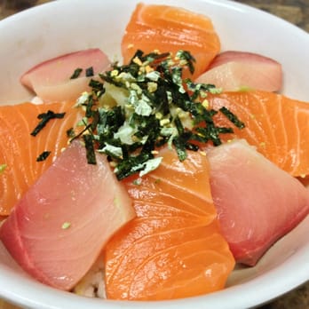 Basa Seafood Express - Sake & Hamachi Don at home! Everything is from Basa including the furikake and the sushi rice! - Seafood Near Me - San Francisco, California