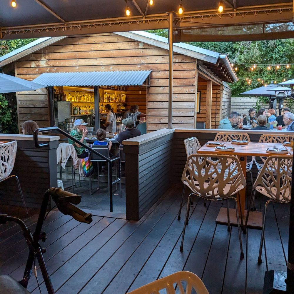 Bravas Bar de Tapas - The outdoor bar - Spanish Near Me - Healdsburg, California