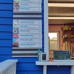 Sarah's Scoops - Not many GF flavors, but that's due to Giffords fire