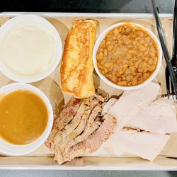 Bar-B-Cutie - Brisket and Smoked Turkey Plate