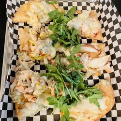 The Haus Bistro - Pear and Chicken Flat Bread