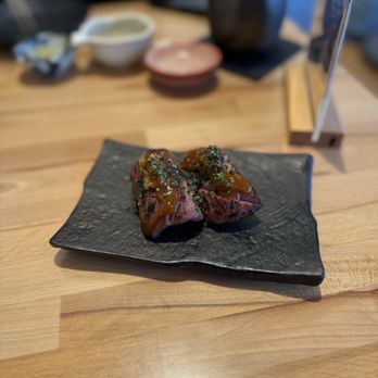 Izakaya Supa Banana - 2 Piece Wagyu Zabuton - Izakaya Near Me - Redmond, Washington Izakaya Supa Banana - 2 Piece Wagyu Zabuton - Izakaya Near Me - Redmond, Washington