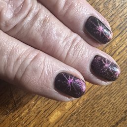 Cat eye nails. Cat eye nails.