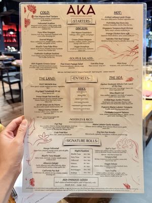 Menu photo 5 AKA San Diego, CA