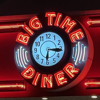 Big Time Diner - Night light - American Near Me - Mobile, Alabama Big Time Diner - Night light - American Near Me - Mobile, Alabama