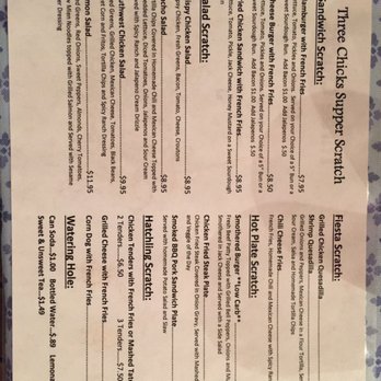 Three Chicks Feed, Seed & Cafe - Menu - Cafes Near Me - Texarkana, Arkansas Three Chicks Feed, Seed & Cafe - Menu - Cafes Near Me - Texarkana, Arkansas