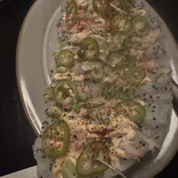 Zenzi Den - KAMIKAZE CRAB TOSTADA - American Near Me - Glenview, Illinois