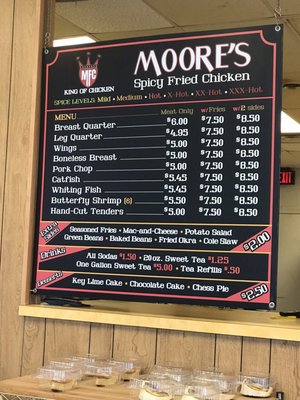 Menu photo 2 Moore's Spicy Fried Chicken Hendersonville, TN Menu photo 2 Moore's Spicy Fried Chicken Hendersonville, TN