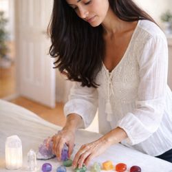White Light 26 - Reiki and Crystal Healing with Soraya at White Light 26 at her private studio in Los Angeles. Heal emotional blocks, trauma, grief & anxiety