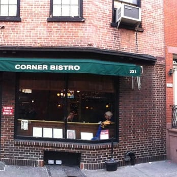 Corner Bistro - My vision of what St Peter's gates look like - American Near Me - New York, New York Corner Bistro - My vision of what St Peter's gates look like - American Near Me - New York, New York