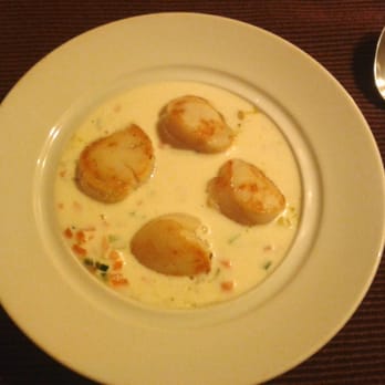 La Part des Anges - Potage aux noix de Saint-Jacques - French Near Me - Agen, 47 La Part des Anges - Potage aux noix de Saint-Jacques - French Near Me - Agen, 47