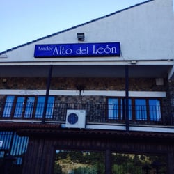Alto del León - Aquí es