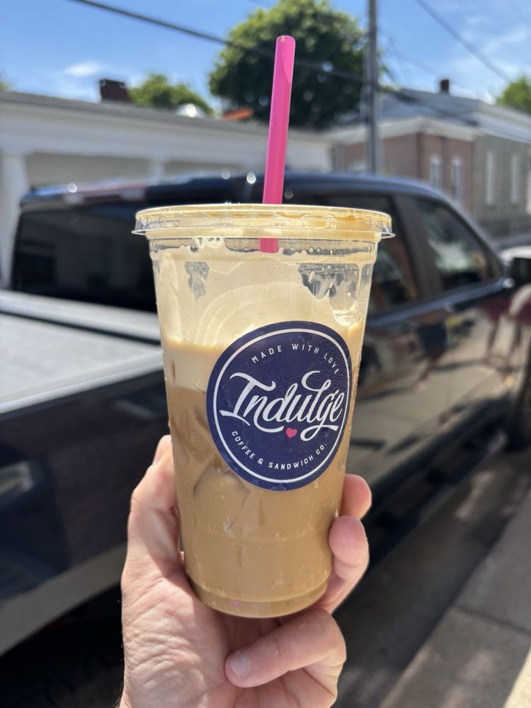 Indulge Coffee & Sandwich Logo
