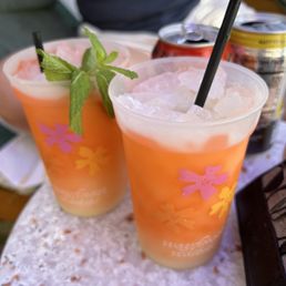 Free drinks at the pool with check in token
