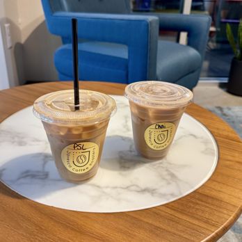 Javesca Coffee - Steele Creek - Fall drinks! Iced PSL + Pumpkin Pie Chai - Coffee & Tea Near Me - Charlotte, North Carolina