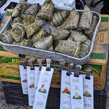 Zongzi lady - February 20, 2023. - Street Vendors Near Me - New York, New York Zongzi lady - February 20, 2023. - Street Vendors Near Me - New York, New York