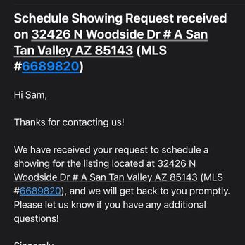 AZ & Associates - The automated response from my request via their website is the only communication I received. - Real Estate Services Near Me - Peoria, Arizona