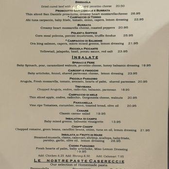 Piccolo Paradiso - Italian Near Me - Beverly Hills, California Piccolo Paradiso - Italian Near Me - Beverly Hills, California