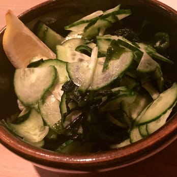 Umi - Seaweed and cucumber salad with amazu. - Sushi Bars Near Me - Atlanta, Georgia