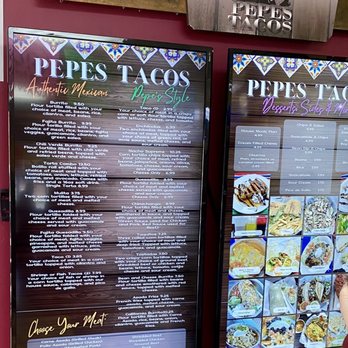 Pepes Tacos - Menu - Tacos Near Me - St. George, Utah Pepes Tacos - Menu - Tacos Near Me - St. George, Utah