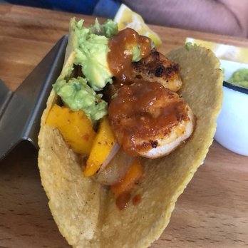 Villa Azteca - Shrimp taco from El Trio De Tacos - Mexican Near Me - Salinas, California Villa Azteca - Shrimp taco from El Trio De Tacos - Mexican Near Me - Salinas, California