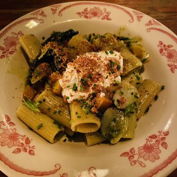 Barbuzzo - rigatoni + broccoli pesto - Mediterranean Near Me - Philadelphia, Pennsylvania Barbuzzo - rigatoni + broccoli pesto - Mediterranean Near Me - Philadelphia, Pennsylvania