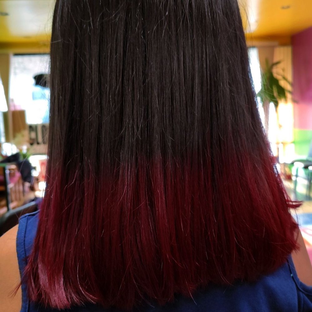 Anita colored this beautiful hair today. Loved it!