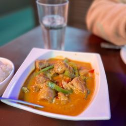 Karin Thai - braised pork belly panang curry