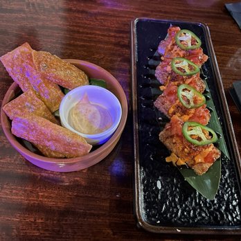 SushiNero - Kimichi dumpling, spicy tuna roll - Sushi Bars Near Me - Miamisburg, Ohio