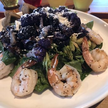 Alter Brewing + Kitchen - Roasted cauliflower salad with shrimp - Brewpubs Near Me - Saint Charles, Illinois