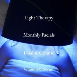 LED light Therapy treatments.