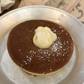Five Oaks Farm Kitchen - Griddle cake. Tastes like a cross between a pancake and corn bread. One is filling enough. - Breakfast & Brunch Near Me - Sevierville, Tennessee