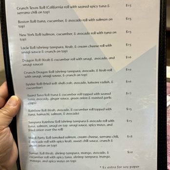 Ikkyu Japanese Restaurant - 05.24.24 specialty rolls - Japanese Near Me - Red Bluff, California