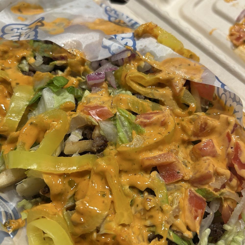 Yasu Guys - Beef and lamb greecie fries - Greek Near Me - Van nuys , California Yasu Guys - Beef and lamb greecie fries - Greek Near Me - Van nuys , California