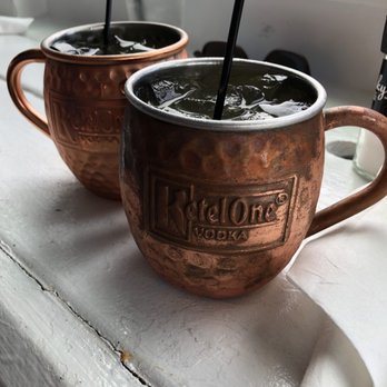 Snooky's On The Water - Mules drink - Seafood Near Me - Little River, South Carolina Snooky's On The Water - Mules drink - Seafood Near Me - Little River, South Carolina