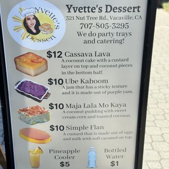 Yvette's Dessert - Desserts Near Me - Livermore, California Yvette's Dessert - Desserts Near Me - Livermore, California