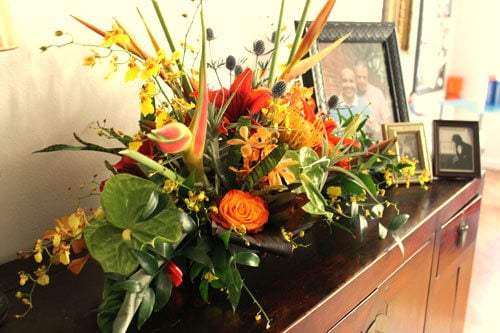 Old City Flowers by null