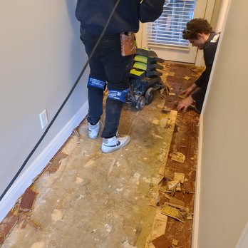 Frank's Flooring Installations - a man working on the floor - Flooring Near Me - Millbrook, Alabama