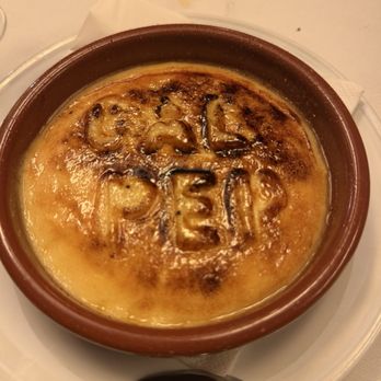 Cal Pep - Crema Catalana - Mediterranean Near Me - Barcelona, B
