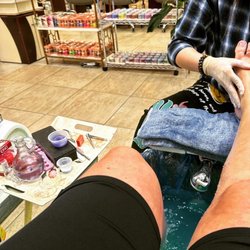Hair and Nail Spa - Signature pedicure with lavender