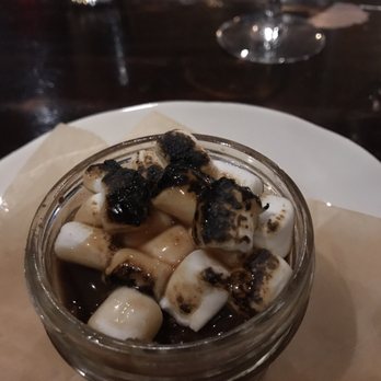 The Cookery - Chocolate Polenta with torched marshmallows .... like Roma meets a campfire. So good. - Italian Near Me - Dobbs Ferry, New York The Cookery - Chocolate Polenta with torched marshmallows .... like Roma meets a campfire. So good. - Italian Near Me - Dobbs Ferry, New York