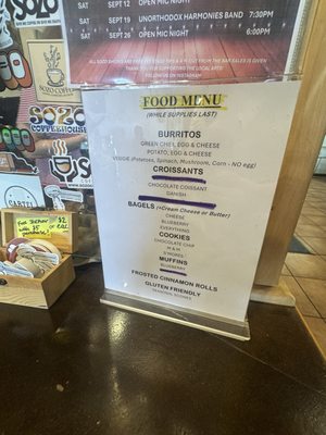 Menu photo 1 SoZo Coffeehouse Chandler, AZ Menu photo 1 SoZo Coffeehouse Chandler, AZ