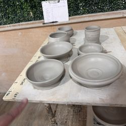 Clay Bar - Before fired pieces