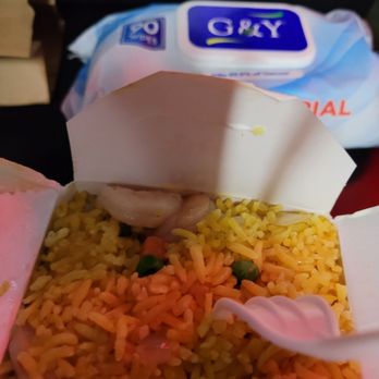 New Asian Delight - rice and vegetables in a paper container - Chinese Near Me - Maple Heights, Ohio