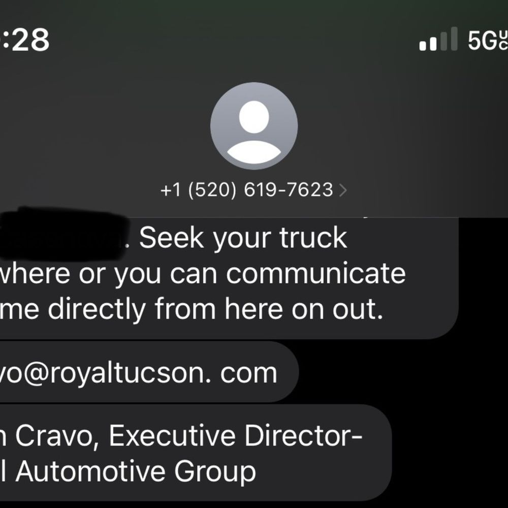 How "Executive Director" Kevin Cravo speaks to his potential customers... How "Executive Director" Kevin Cravo speaks to his potential customers...