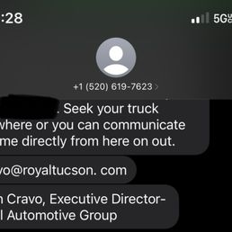 How "Executive Director" Kevin Cravo speaks to his potential customers... How "Executive Director" Kevin Cravo speaks to his potential customers...