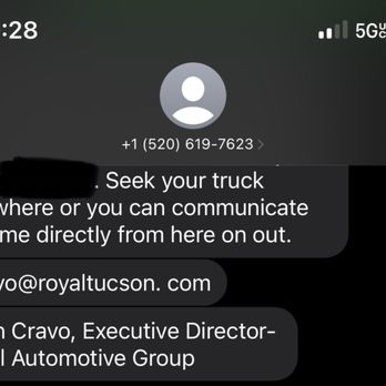 Royal Buick GMC - How "Executive Director" Kevin Cravo speaks to his potential customers... - Car Dealers Near Me - Tucson, Arizona Royal Buick GMC - How "Executive Director" Kevin Cravo speaks to his potential customers... - Car Dealers Near Me - Tucson, Arizona