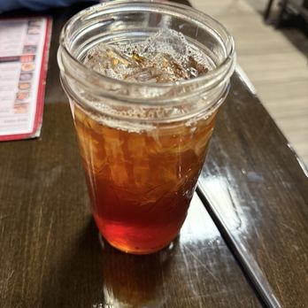 Hamaru Ramen and Handroll - Iced Sweet Tea! Amazingly made! - Ramen Near Me - Killeen, Texas