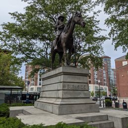 Ambrose Burnside statue, Burnside Park, Providence