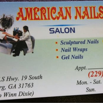 American Nail Salon - Business card - Nail Salons Near Me - Leesburg, Georgia American Nail Salon - Business card - Nail Salons Near Me - Leesburg, Georgia